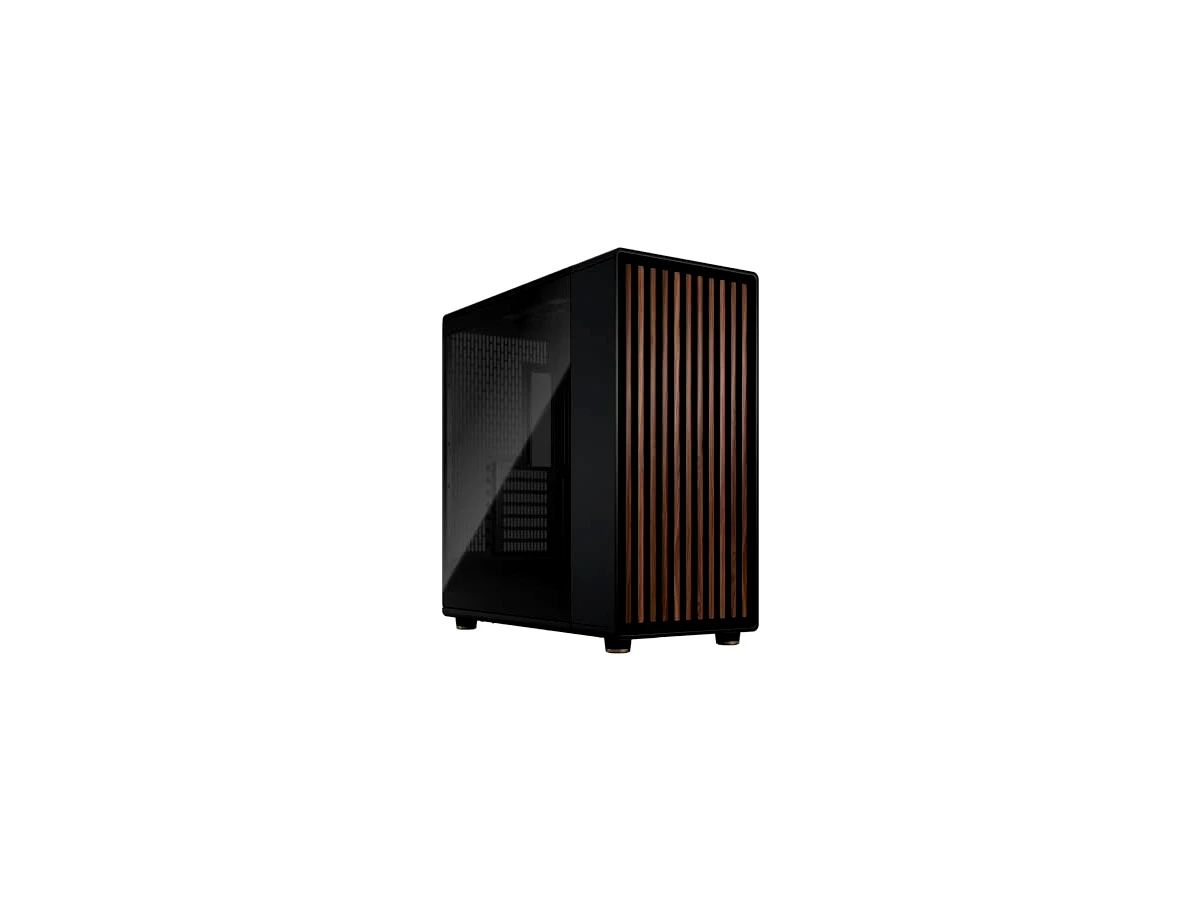 Fractal Design North XL Charcoal Black TG Dark - Madeira e Metal - full_tower - Vidro temperado preto carvão escuro