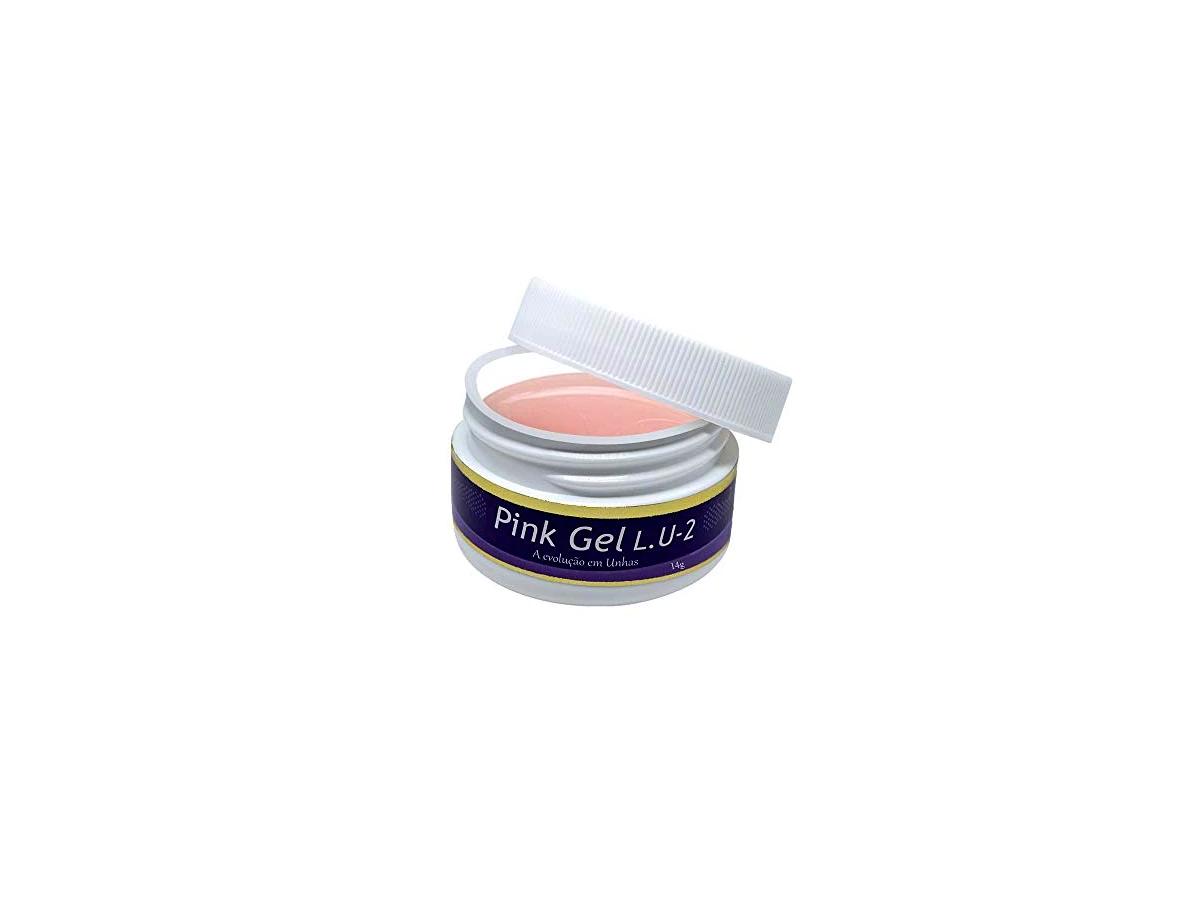 Gel Più Bella Pink LU2 Para Alongamento de Unhas 14g