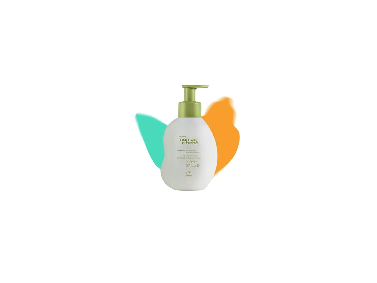 Natura Mamãe e Bebê Loção Hidratante Corporal Vegana 200ml