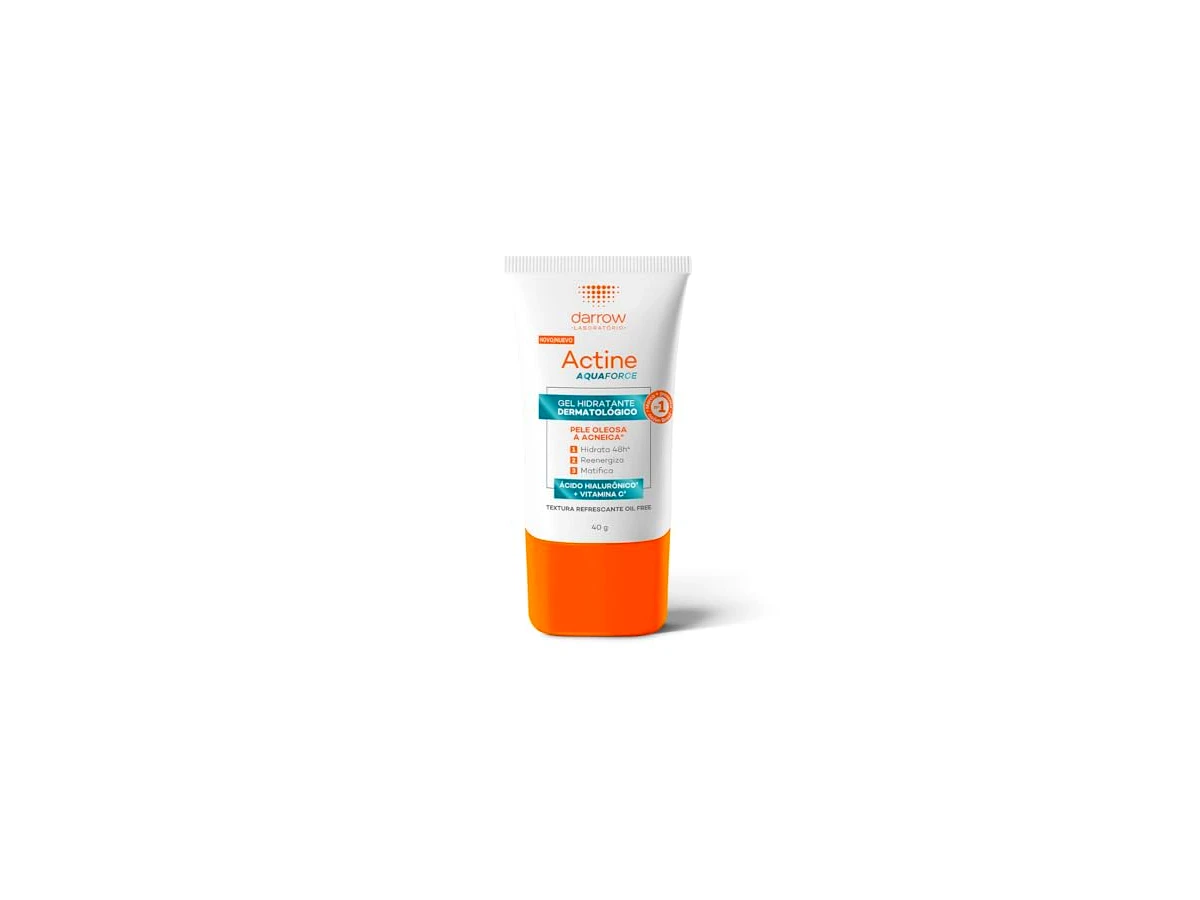 Darrow Actine Aquaforce Hidratante Facial Antioleosidade com Vitamina C 40g