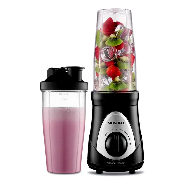 teste Liquidificador Blender Mondial 300W 2 Copos DG-01