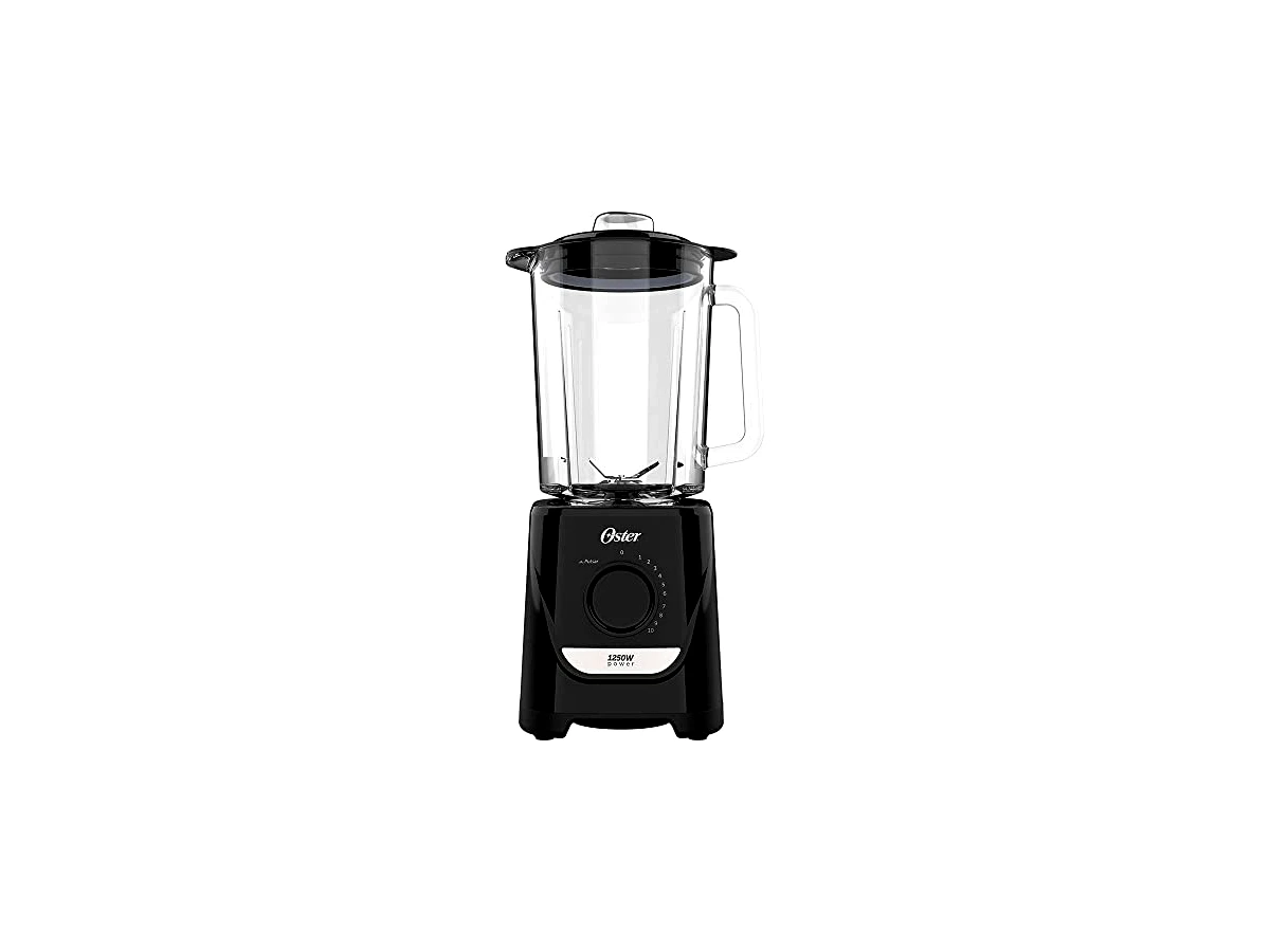 Liquidificador Oster OLIQ520 Power, Copo de Vidro 2,2L, 1250W