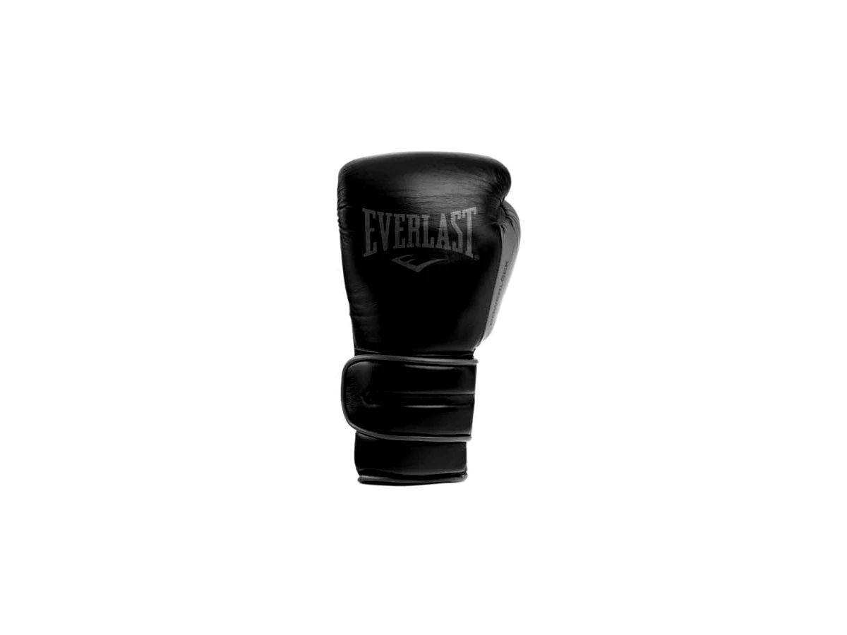 Everlast Powerlock 2 Pro Hook & Loop Full Grain Leather Training Gloves
