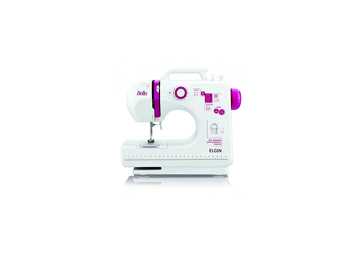 Máquina de Costura Doméstica Portátil Elgin Bella BL-1200