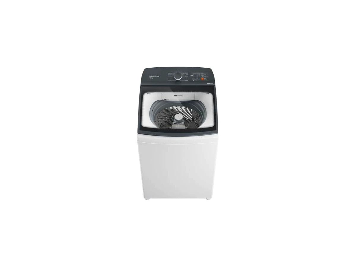 Máquina de Lavar Brastemp 15kg com Ciclo Tira Manchas Advanced e Smart Sensor Branca - BWF15AB