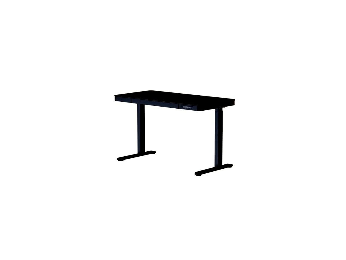 Mesa com Regulagem de Altura Elétrica Elements Musa Preto