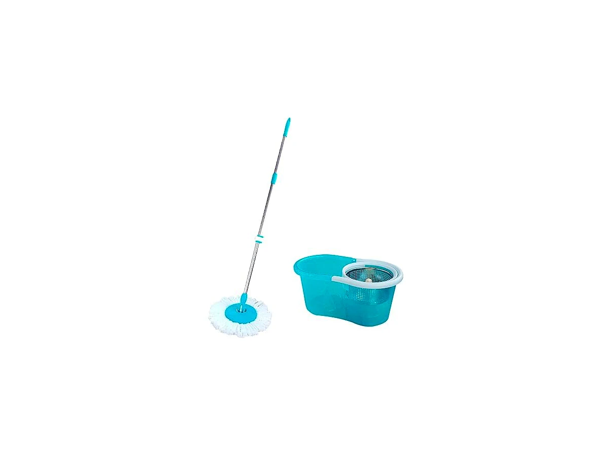 Perfect Pro Mop Giratório 360 Urban com Cesto em Inox e Refil Extra