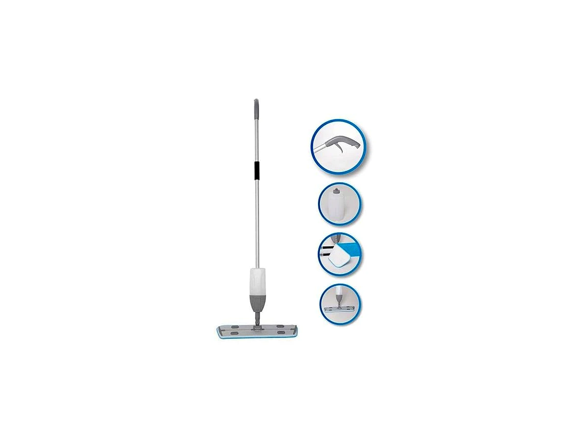 Mop Spray Perfect Pro 360 com Gatilho e Refil de Microfibra