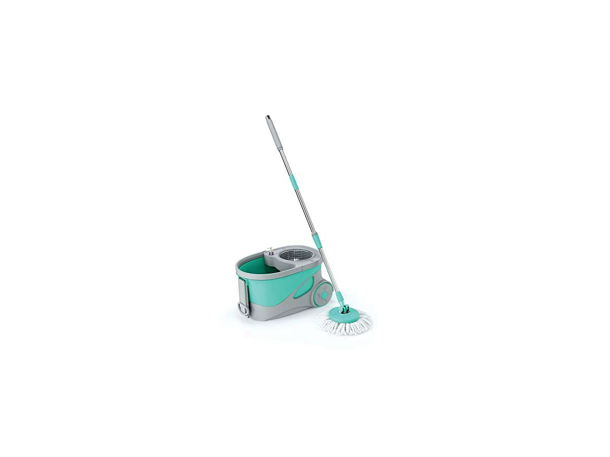 Flash Limp Mop Giratório Ciclone Pro Cesto Inox (MOP7290)