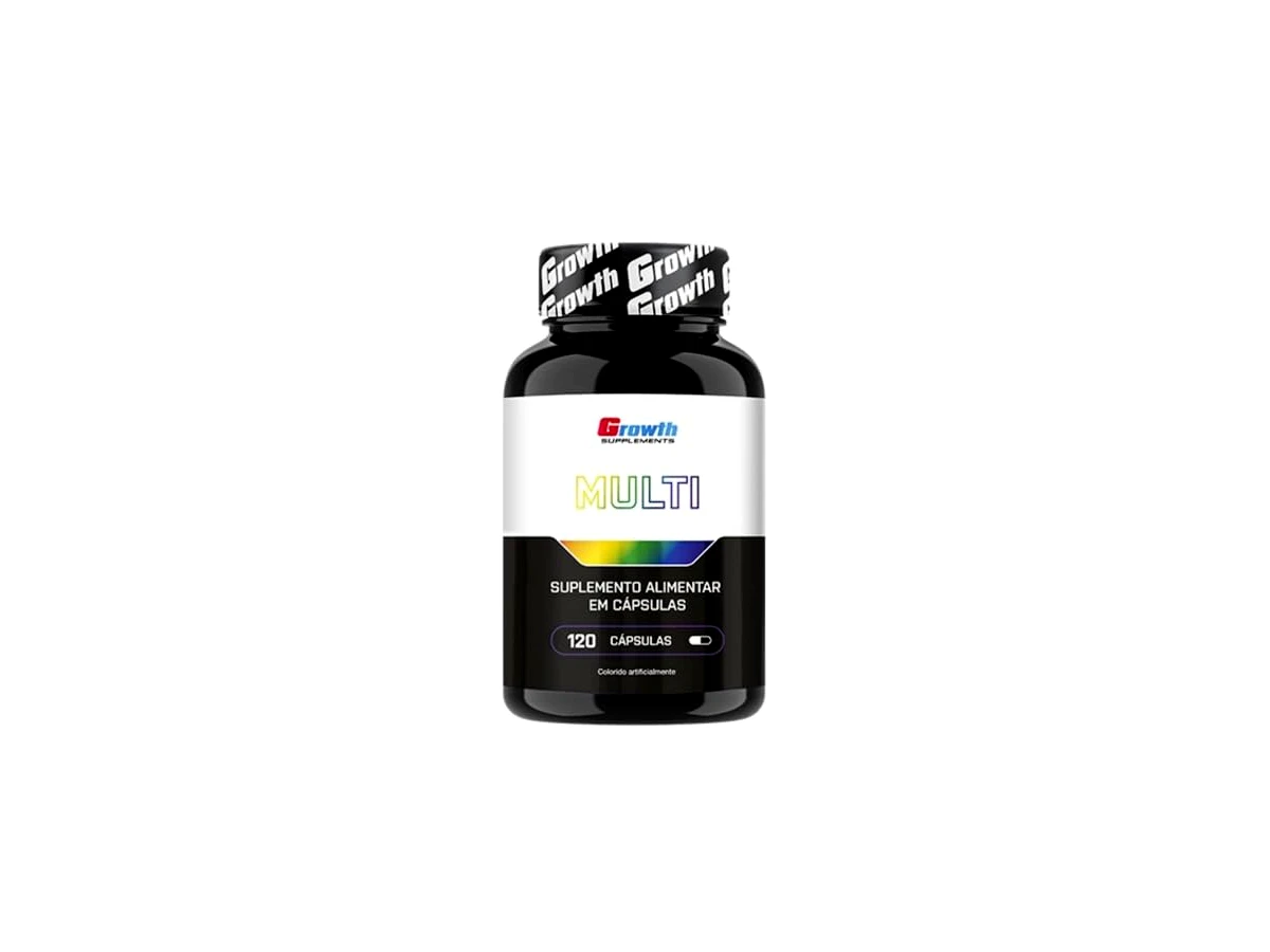 Multivitamínico e Multimineral Growth Supplements (120 cápsulas)