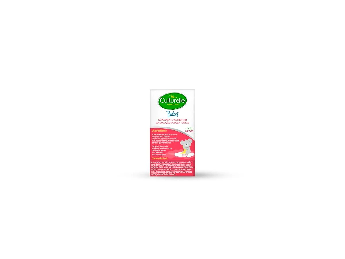 Culturelle Baby Saúde Digestiva Probiótico Gotas 9ml - Cellera Farmacêutica