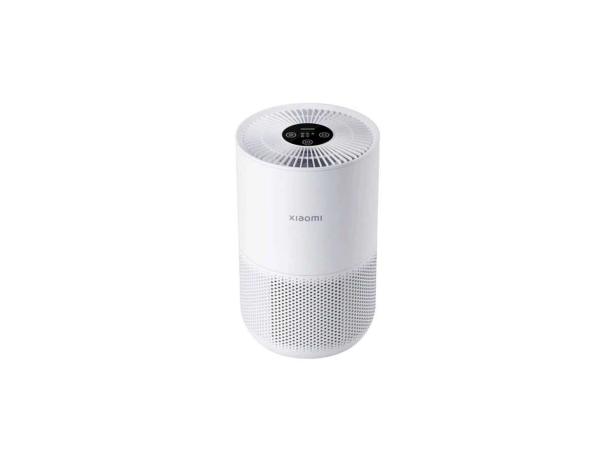 Xiaomi Smart Air Purifier 4 Compact Air Purifier (elimina até 99, 97% de pêlos de animais, poeira, vírus e aerossóis: PCADR 230 m³/h, FCADR 76 m³/h, ideal para controle de aplicativos e voz), AC-M18