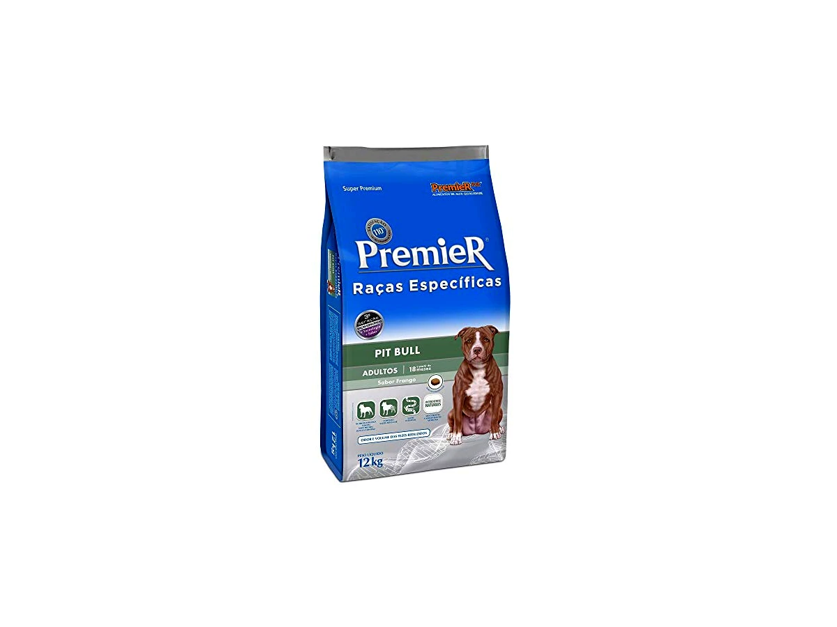 PremieR Super Premium Raças Específicas Pit Bull Adultos Sabor Frango (12kg)