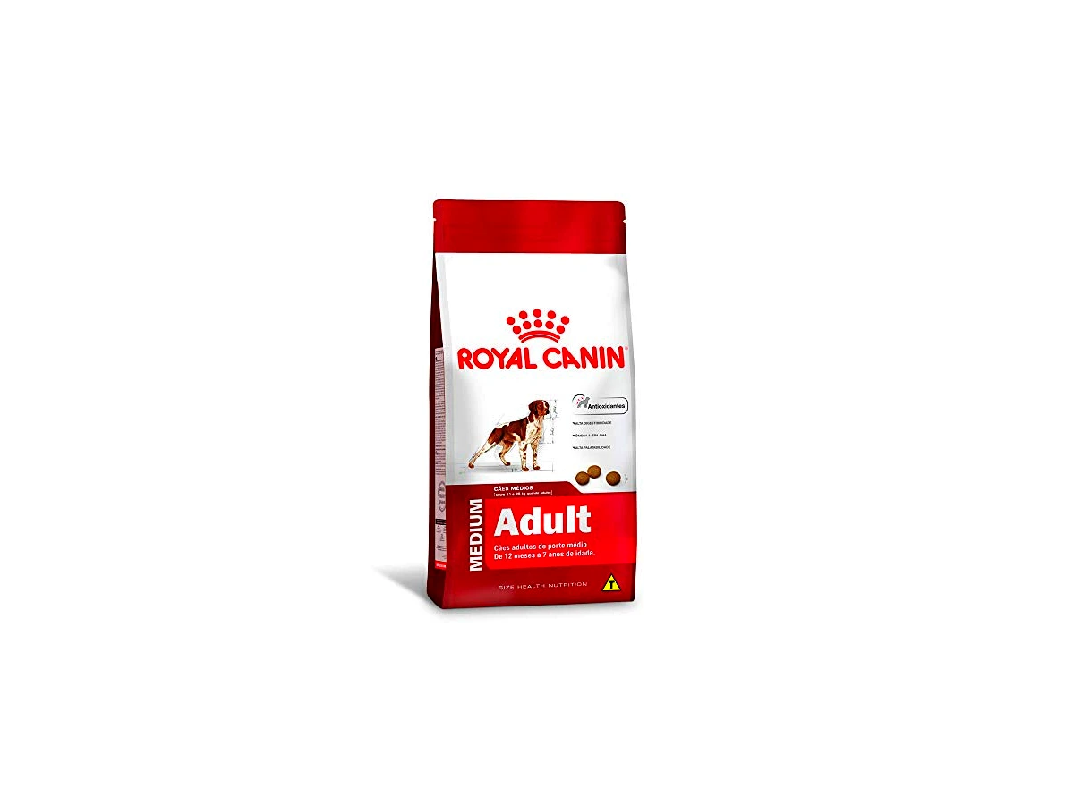 Ração Royal Canin Size Health Nutrition Medium Adult para Cães Adultos de Porte Médio - 15kg
