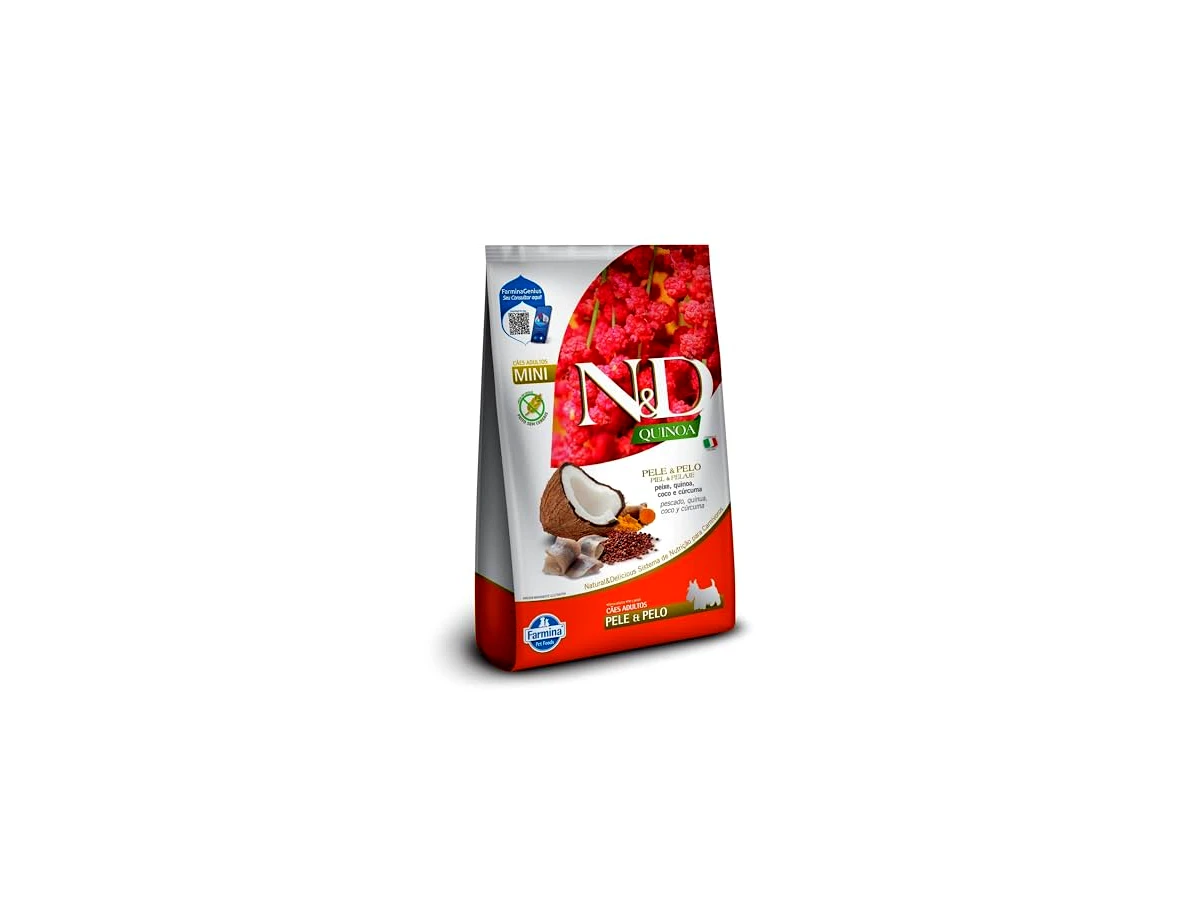 N&D QUINOA Nd Quinoa Cao Ad Skin Peixe.2 5Kg