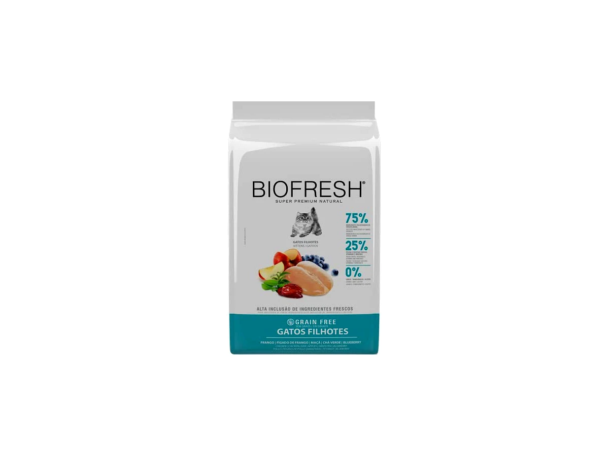Ração Biofresh Gatos Filhotes Sabor Frango 1,5kg