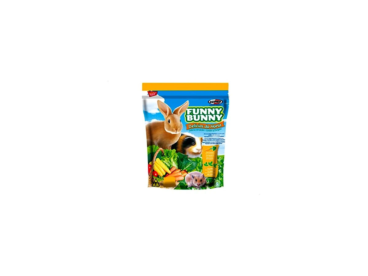 Supra Funny Bunny Delícias da Horta Alimento para Roedores - 500g