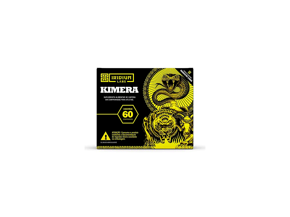 Termogênico Kimera Thermo (Cafeína 300mg por Dose) 60 Comprimidos - Iridium Labs