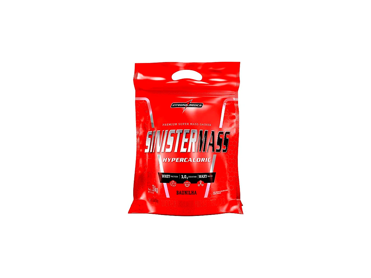 Hipercalórico Sinister Mass Sabor Baunilha (3kg) - Integralmédica