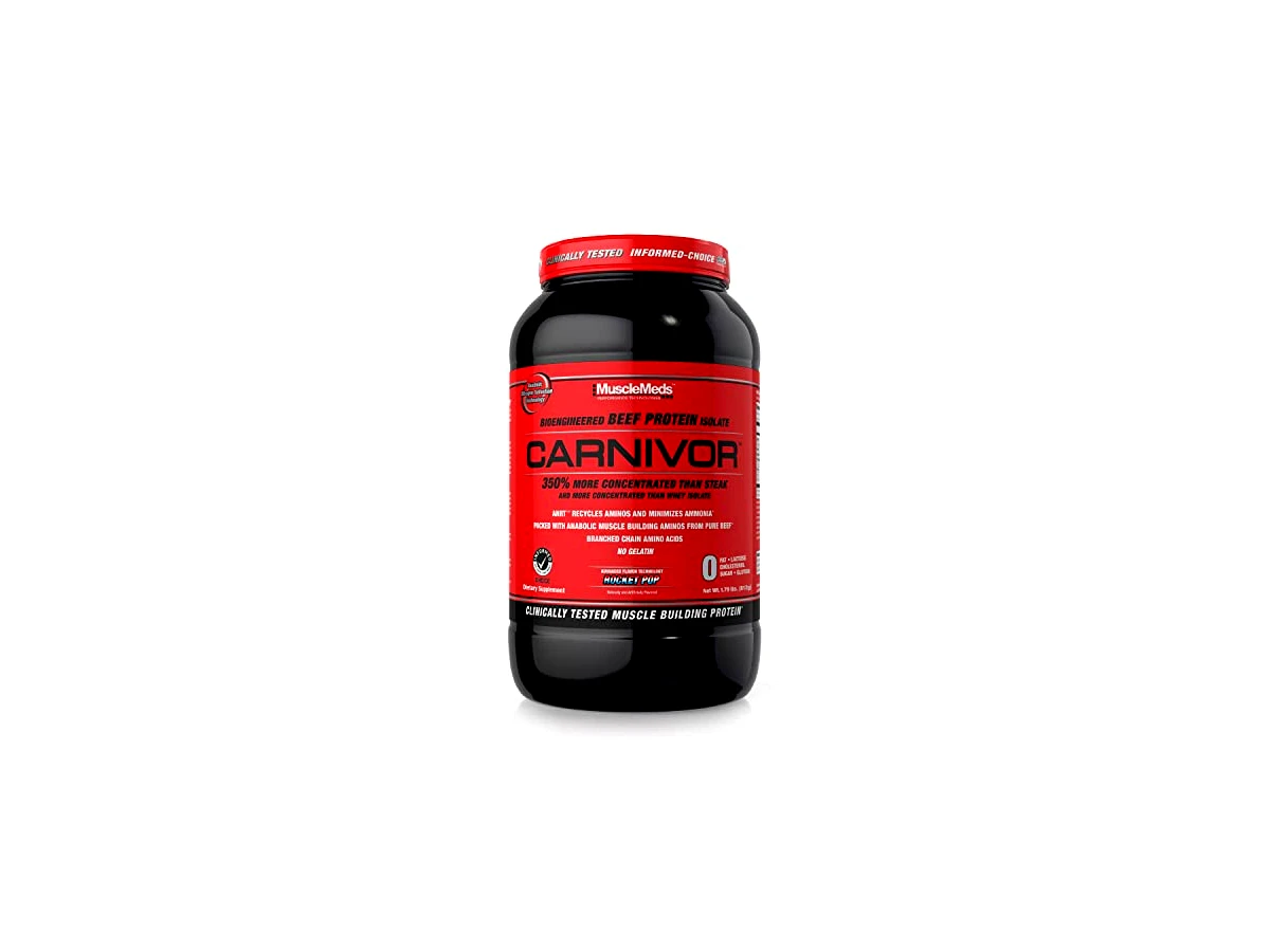 Proteína Isolada da Carne Carnivor Beef Protein Isolate Sabor Chocolate (1,81kg) - MuscleMeds