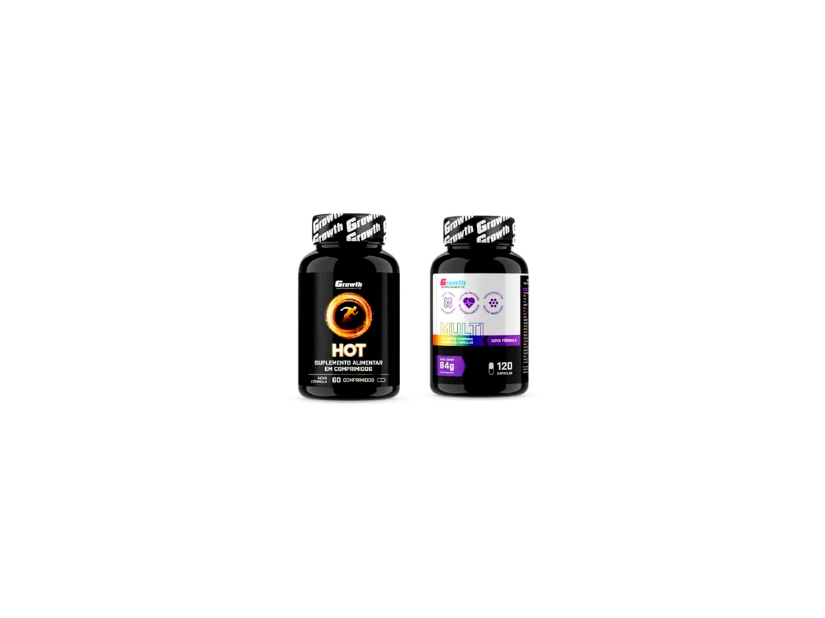 Hot Termogênico - Growth Supplements (60 Cápsulas)