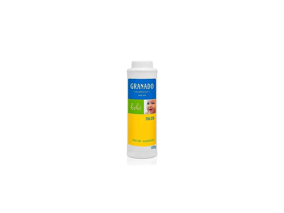 Talco Para Bebê Granado Tradicional Dermatologicamente Testado 100g