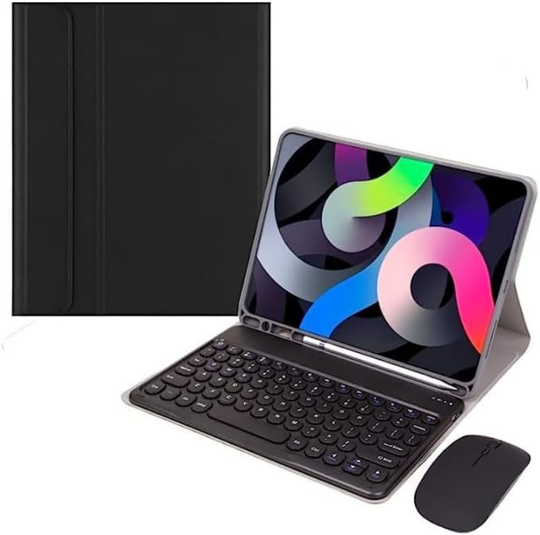 Capa para iPad 9 com Teclado Bluetooth Sem Fio e Touchpad