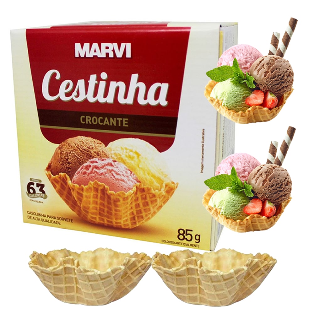 Cobertura de Chocolate para Sorvete Efeito Casquinha Crocante Marvi