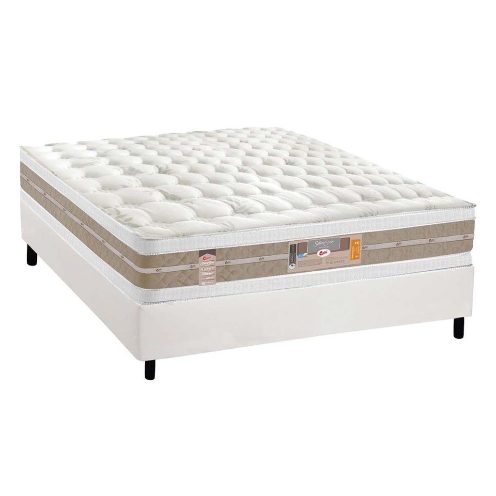 Colchao Casal Molas Ensacadas Castor Silver Star Air
