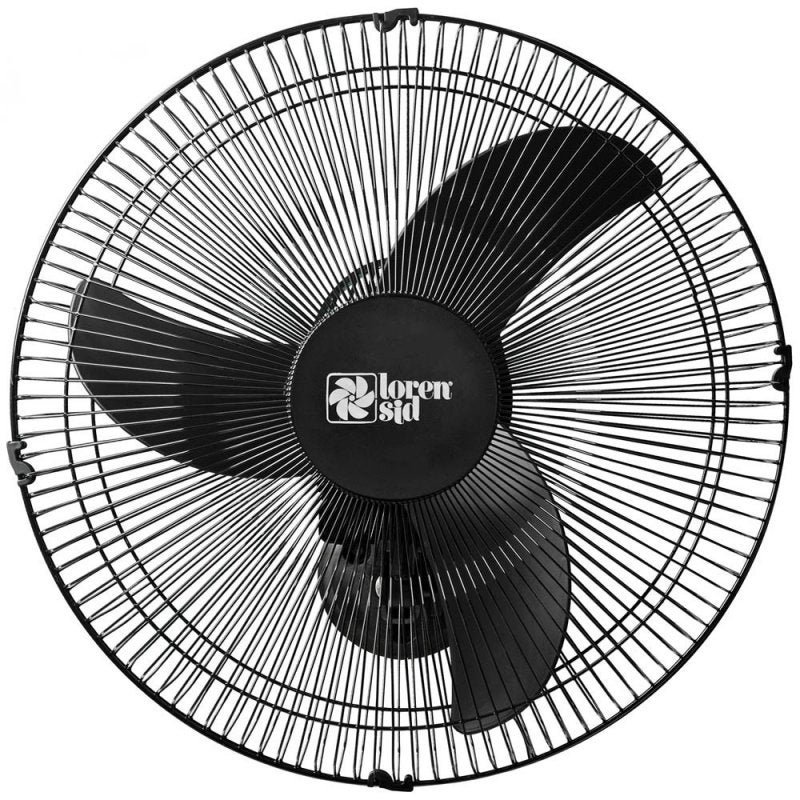 Ventilador de Parede Loren Sid 60cm Turbo Preto M1