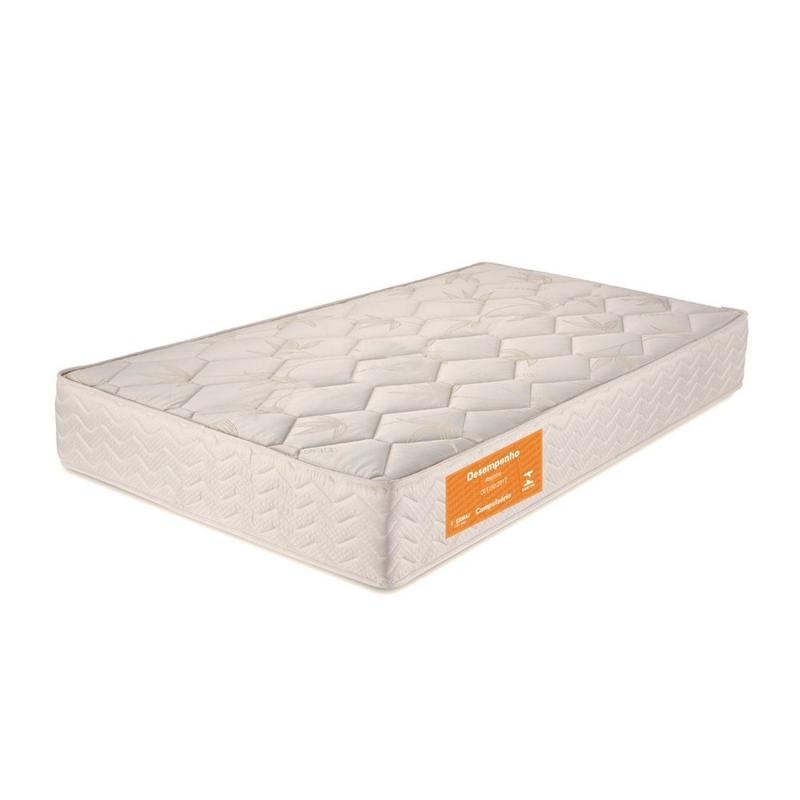 Colchao Solteiro Orthocrin Ouro D33 Espuma Certificada INER
